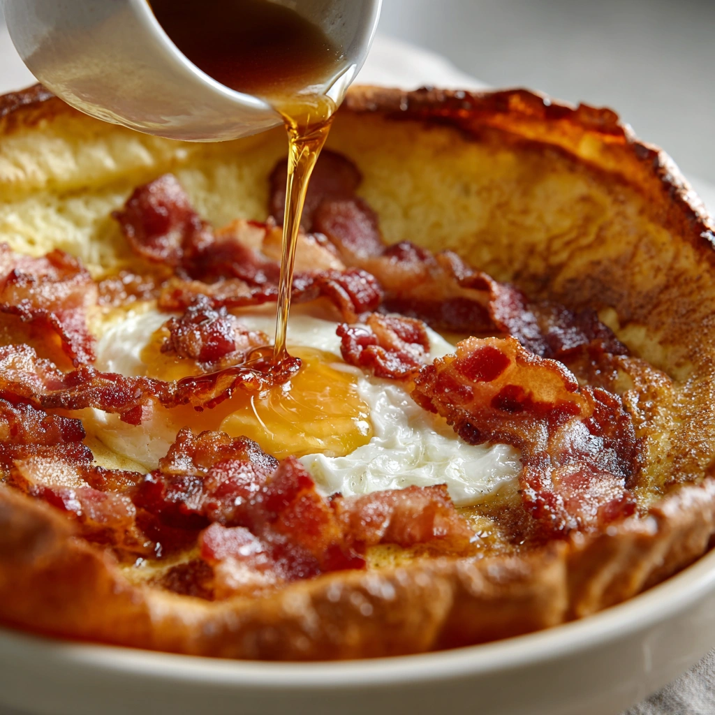 Maple Bacon Dutch Baby: A Delicious Morning Treat!