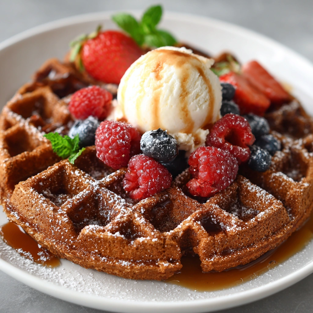 Gingerbread Waffles: A Cozy Breakfast Delight Awaits!