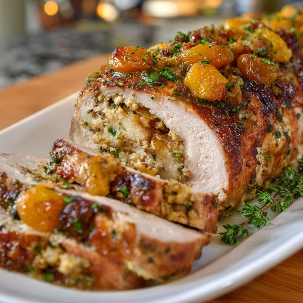 Stuffed Pork Loin with Apricots: A Delicious Delight!
