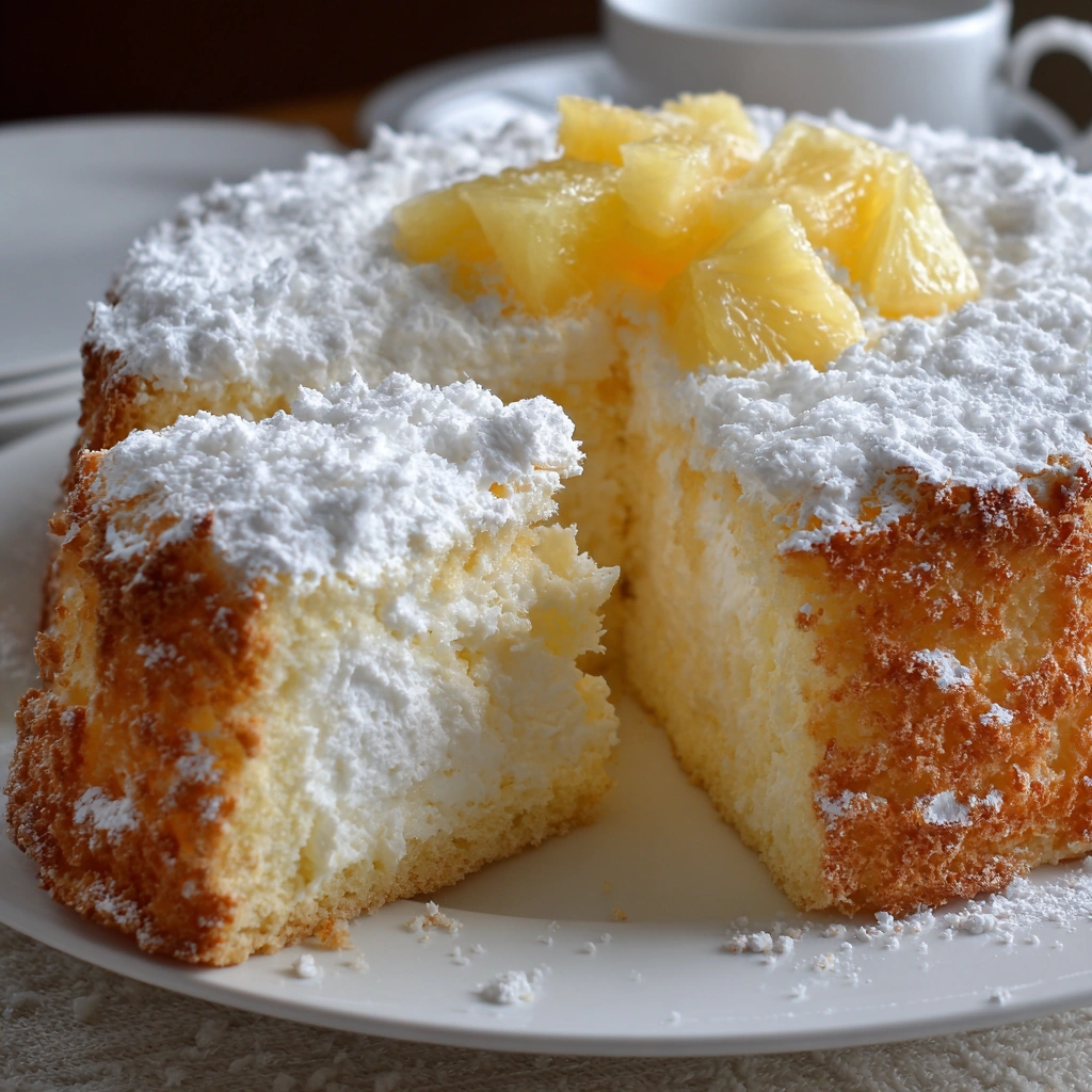 Pineapple Angel Food Cupcakes: A Sweet Tropical Delight!