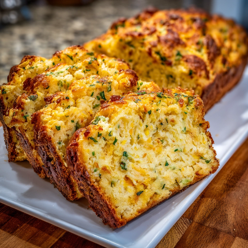 Loaded Savory Breakfast Bread: A Flavorful Morning Treat!
