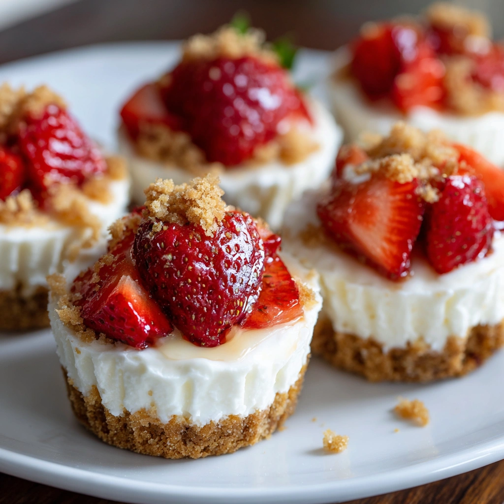 Strawberry Cheesecake Yogurt Cups That Delight Your Tastebuds!