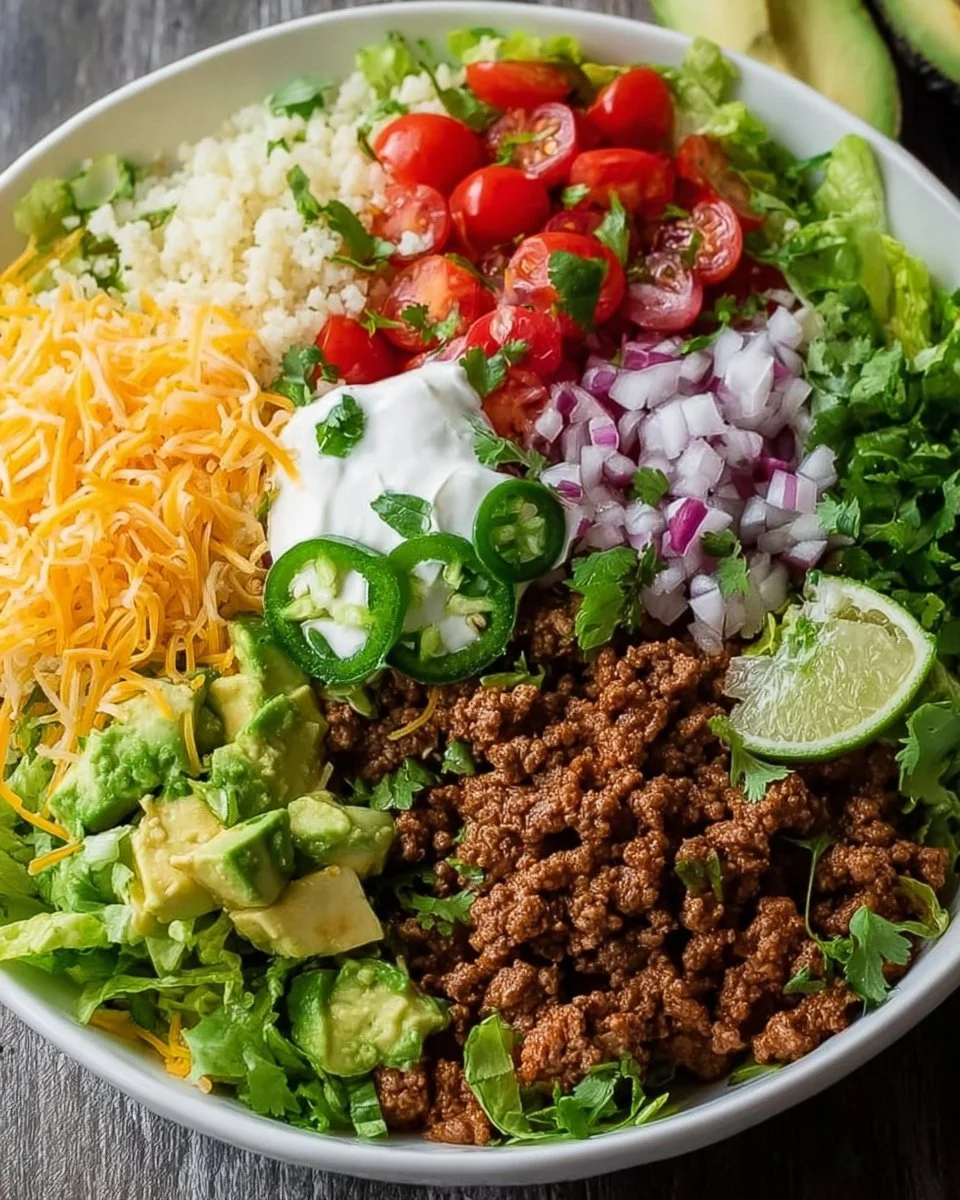 Easy Low Carb Burrito Bowl – 25min Breakfast Protein-Packed