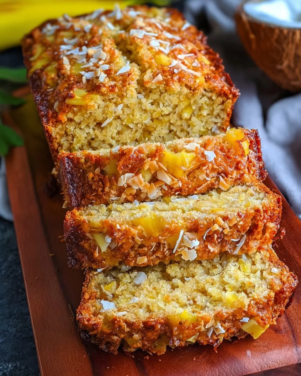 Hawaiian Banana Bread