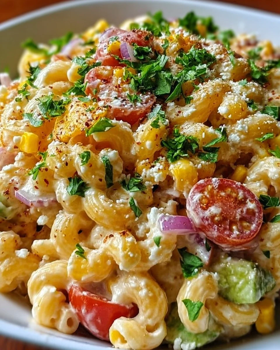 Mexican Street Corn Pasta Salad