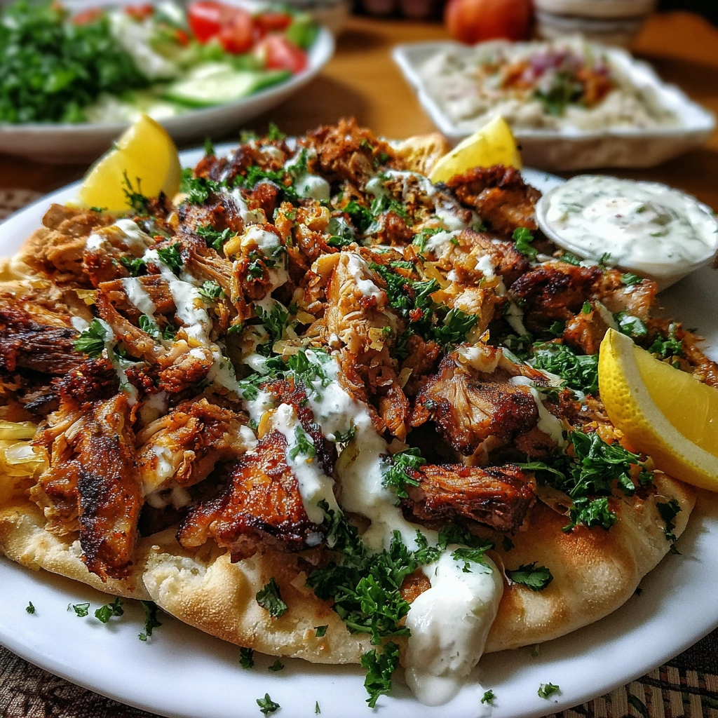 Chicken Shawarma with Garlic Sauce: Taste the Delight!