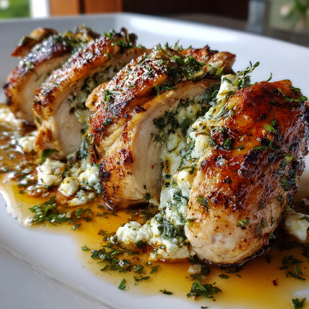 Herbed Ricotta Stuffed Chicken Rolls: A Taste Sensation!
