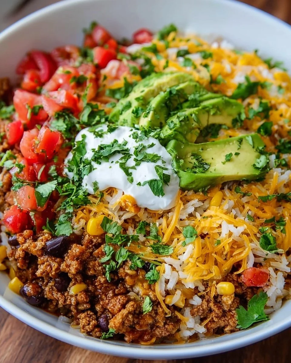 Taco Rice Bowl