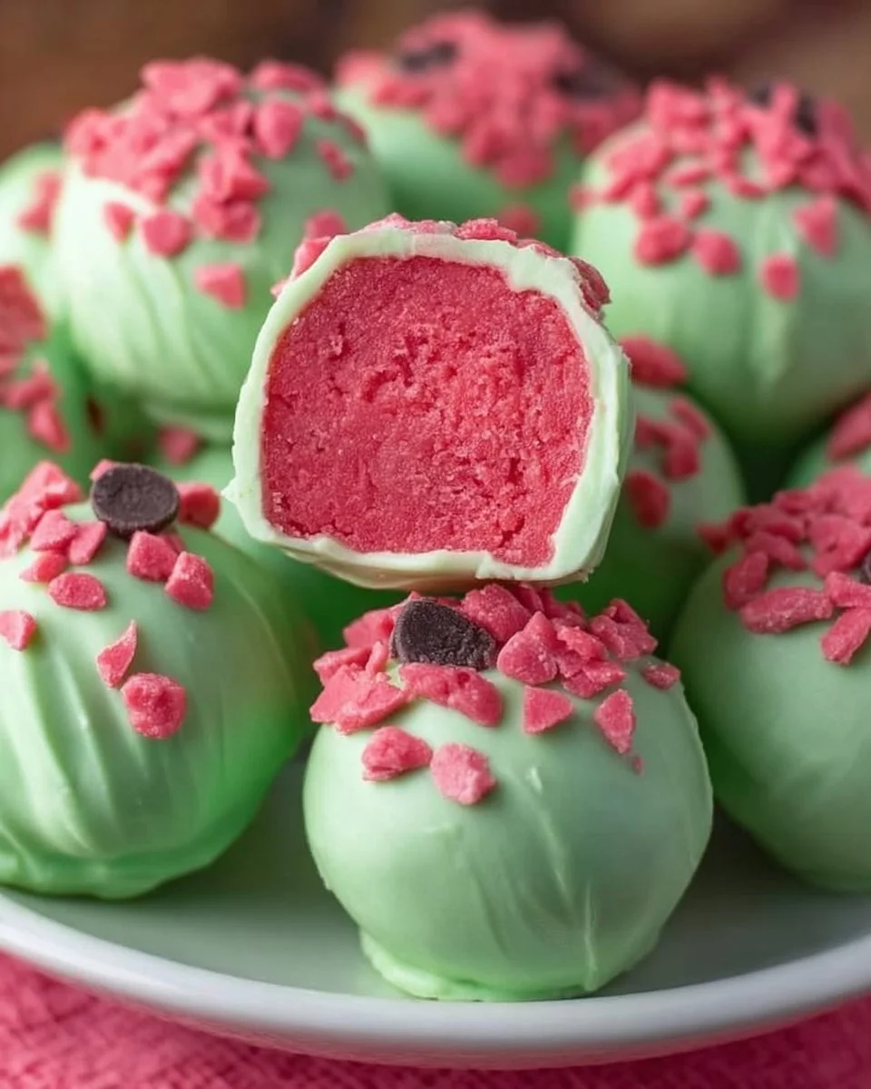 Watermelon Truffles