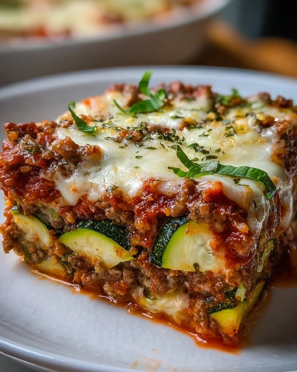 Zucchini Pizza Casserole