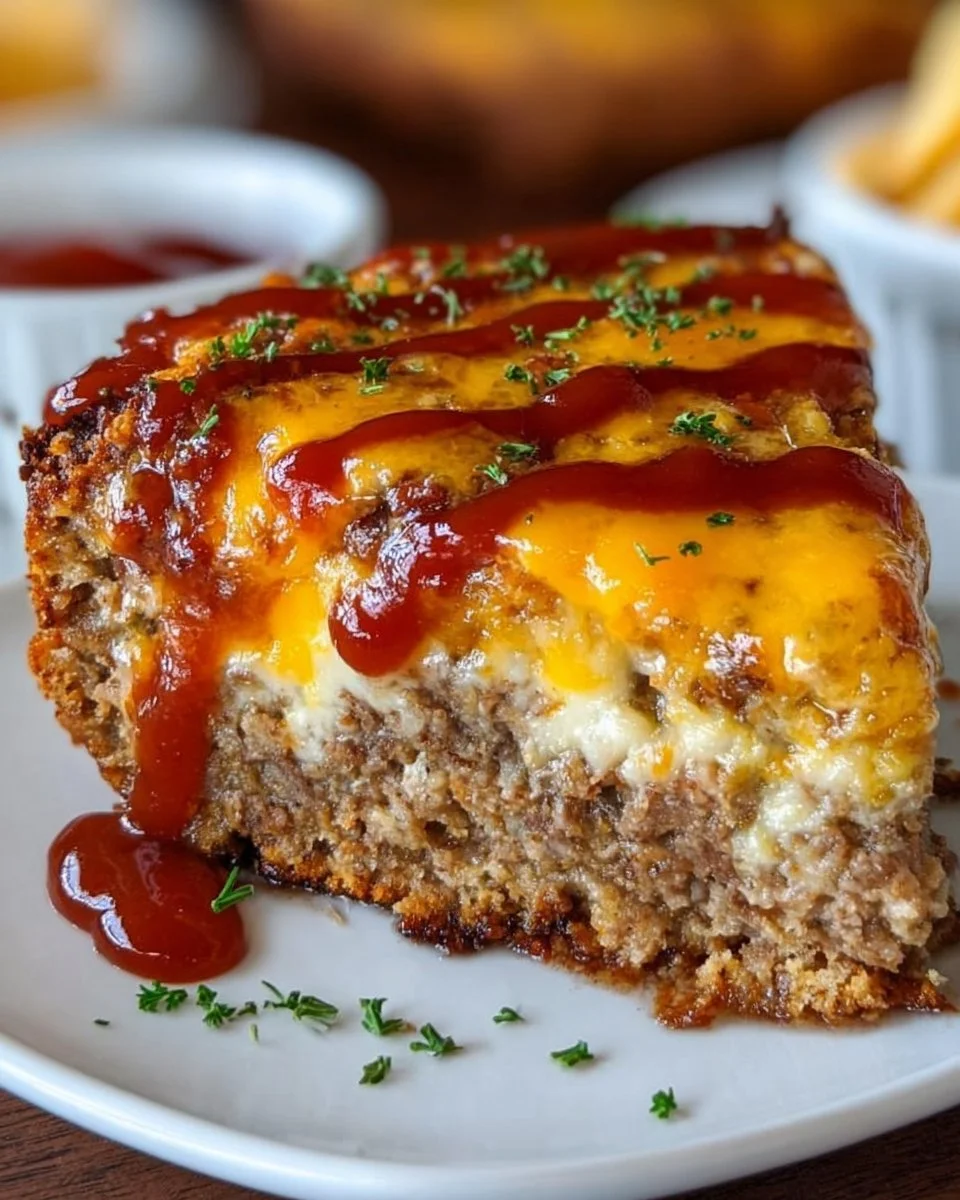 Cheesy Meatloaf Casserole