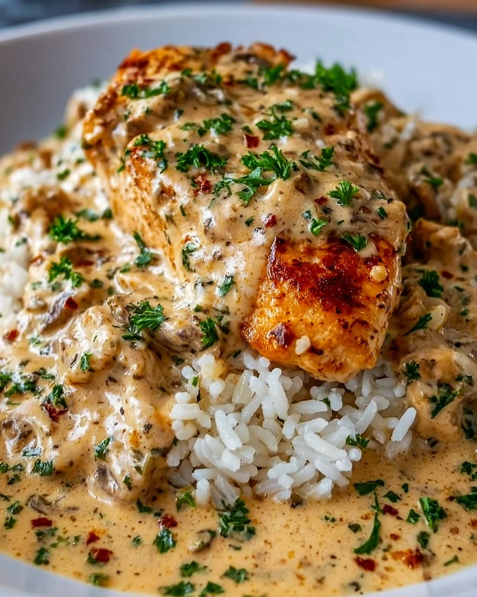 Creamy Chicken and Rice
