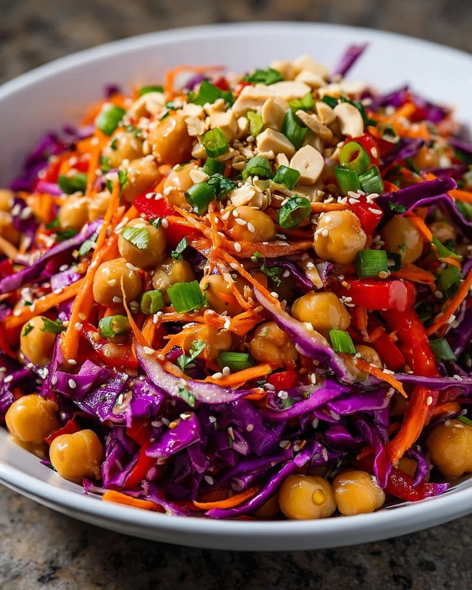 Crunchy Thai Chickpea Salad