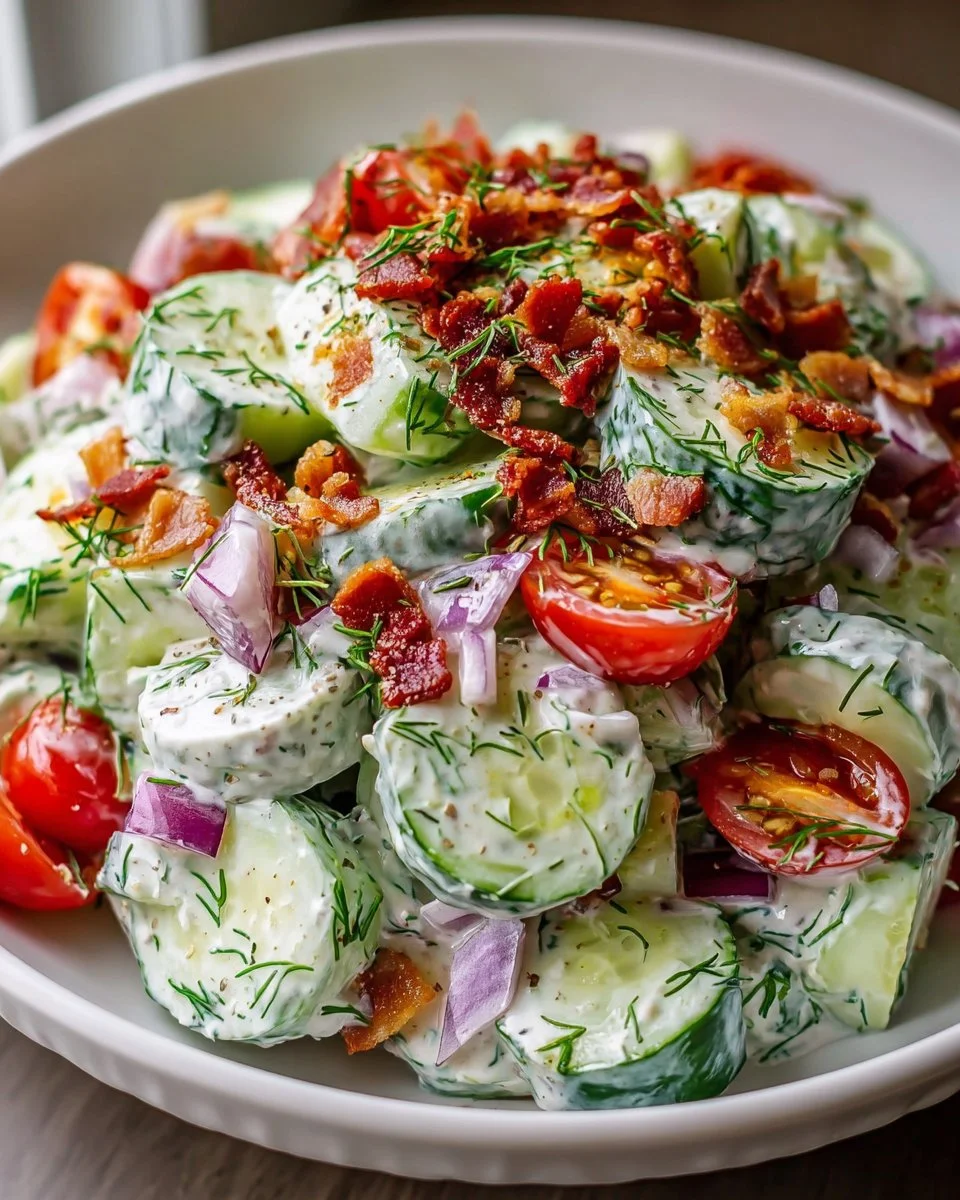 Cucumber Ranch Crack Salad