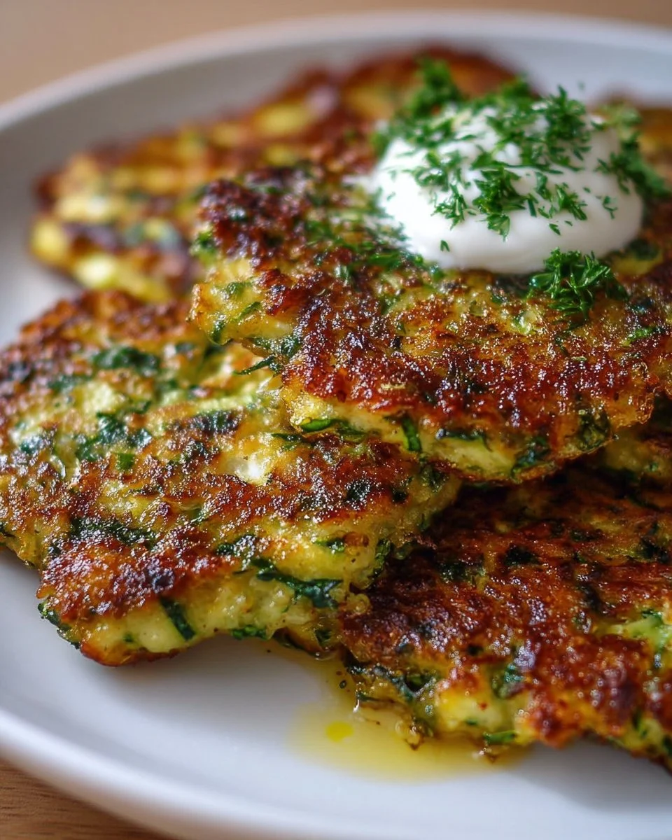 Healthy Zucchini Fritters