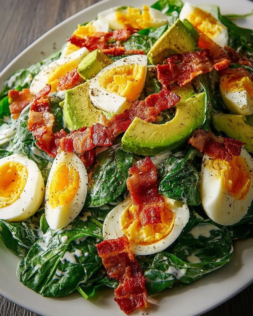 Keto Spinach Salad