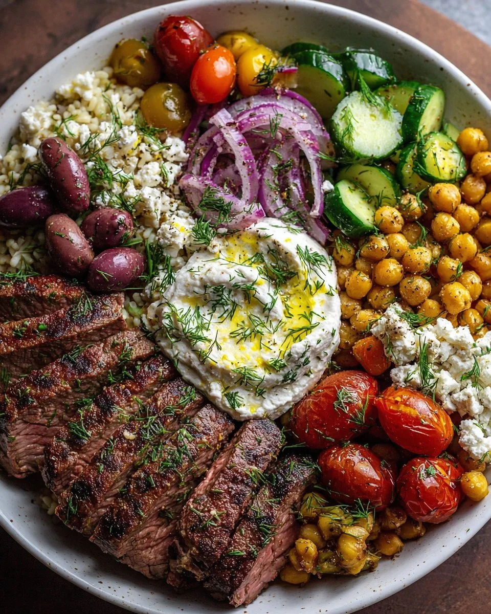 Mediterranean Steak Bowl