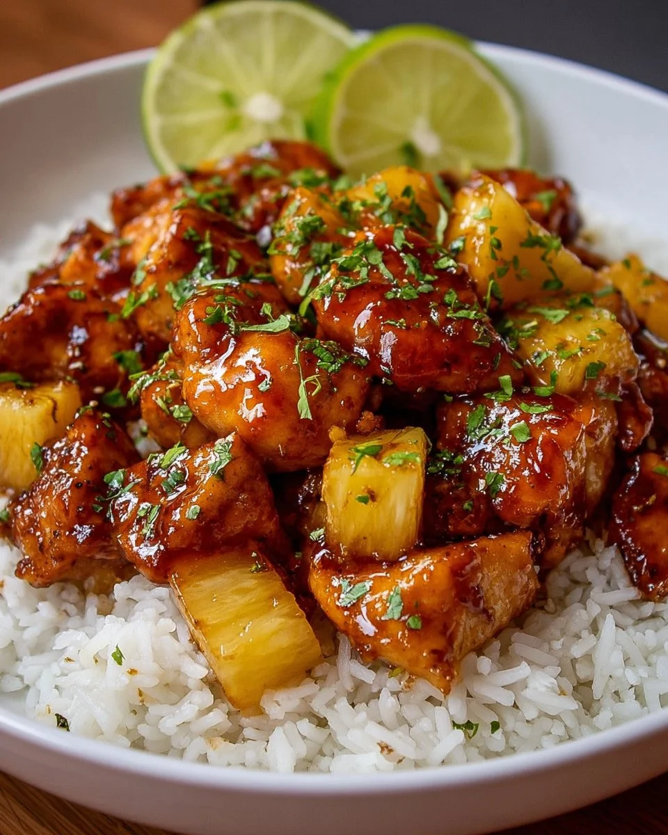 Pineapple Chicken and Rice