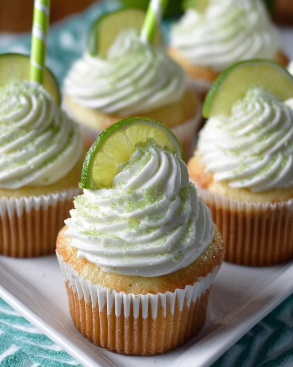 Salted Margarita Cupcakes