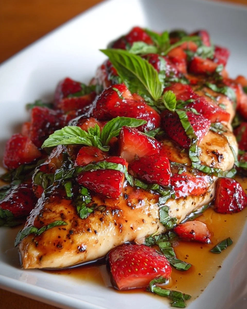 Strawberry Basil Chicken