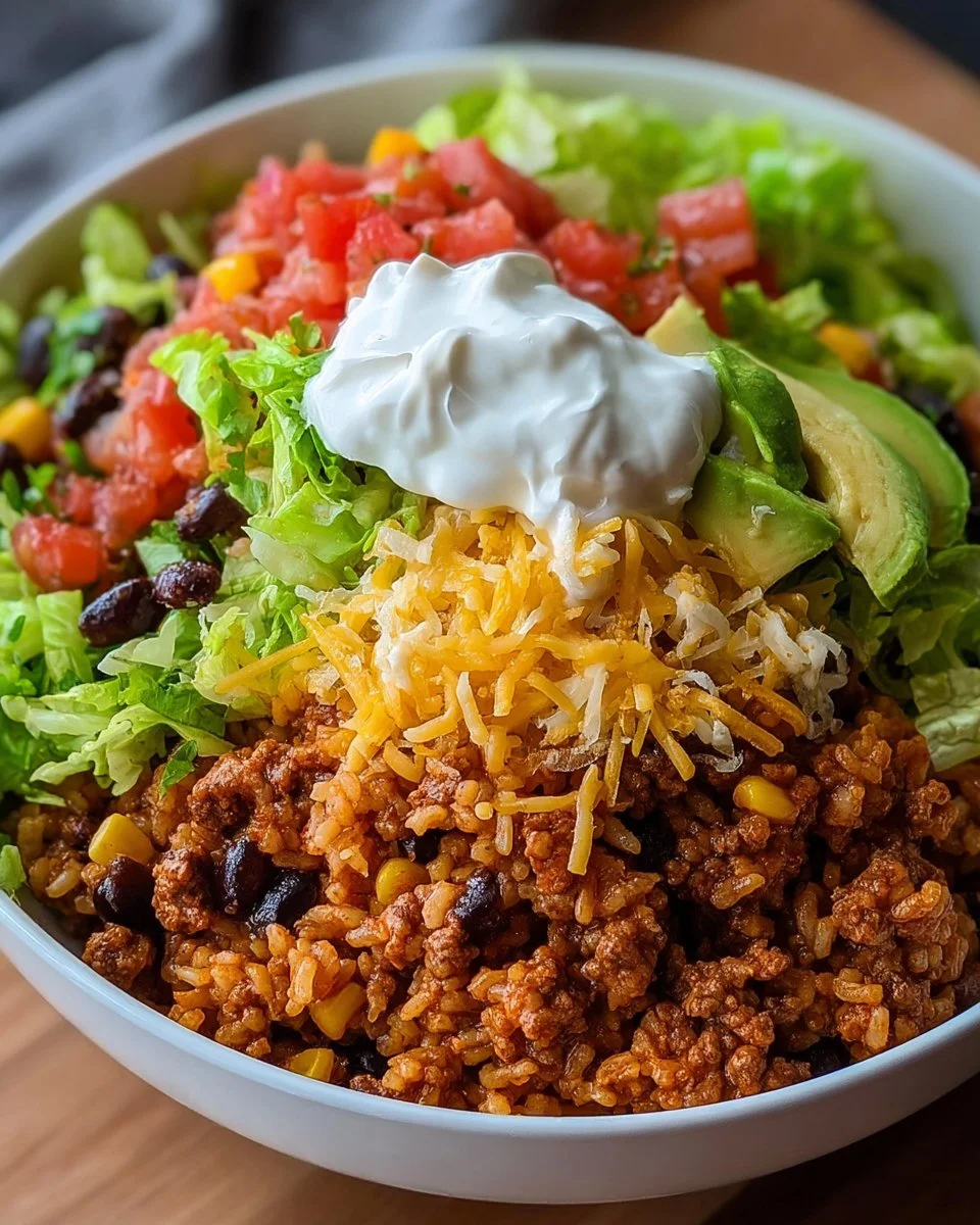 Taco Rice Bowl