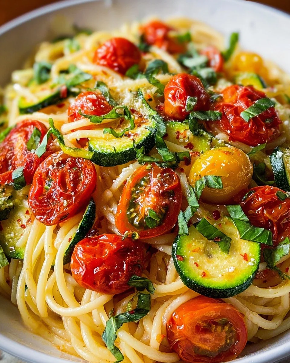 Tomato Zucchini Pasta