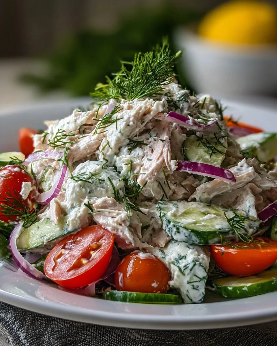 Tzatziki Chicken Salad