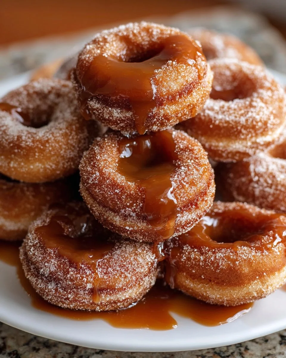 Caramel Apple Cider Donuts