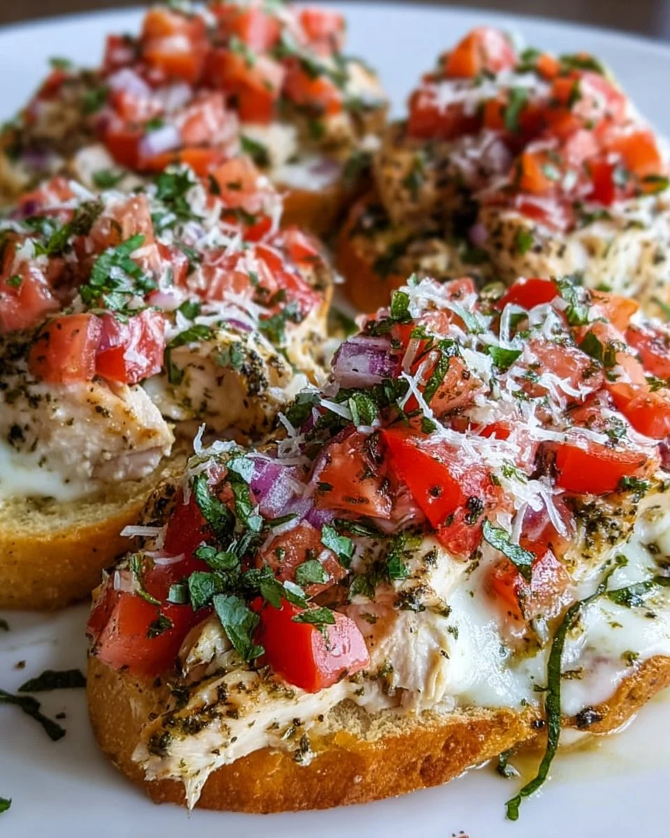 Chicken Bruschetta Casserole