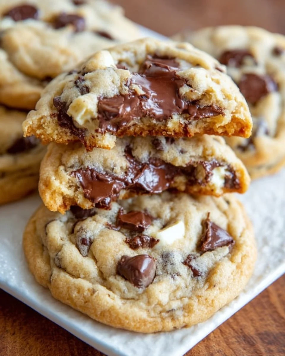 Chocolate Chip Cookies with Cream Cheese