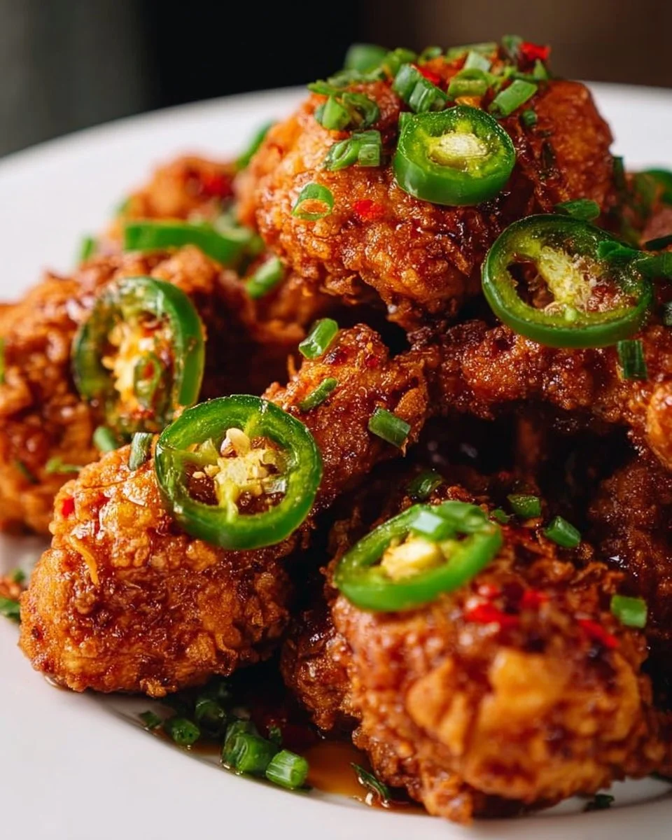 Crispy Spicy Jalapeño Chicken