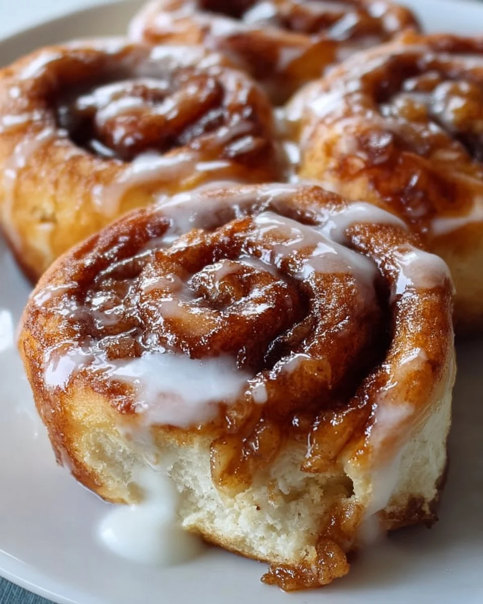 Fat-Free Greek Yogurt Cinnamon Rolls