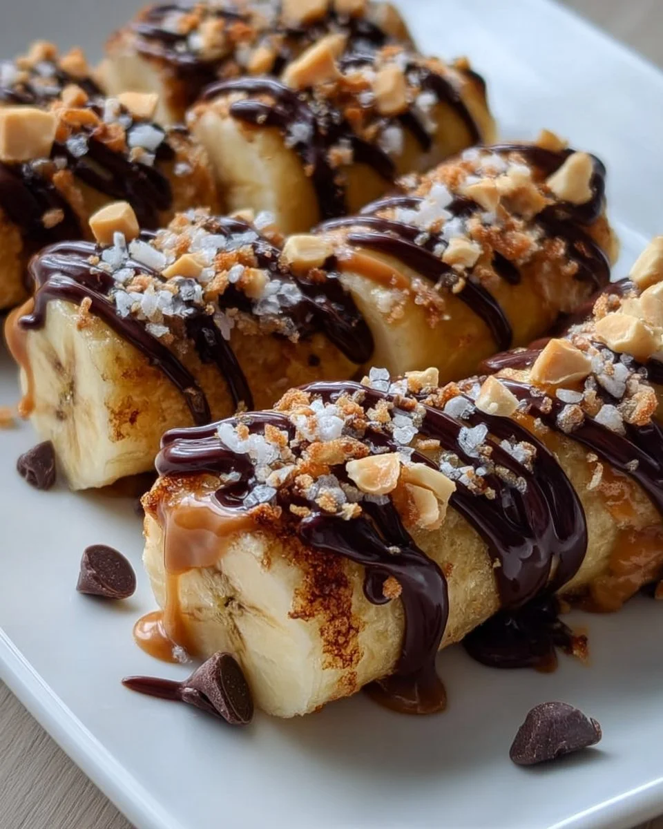 Frozen Banana Snickers