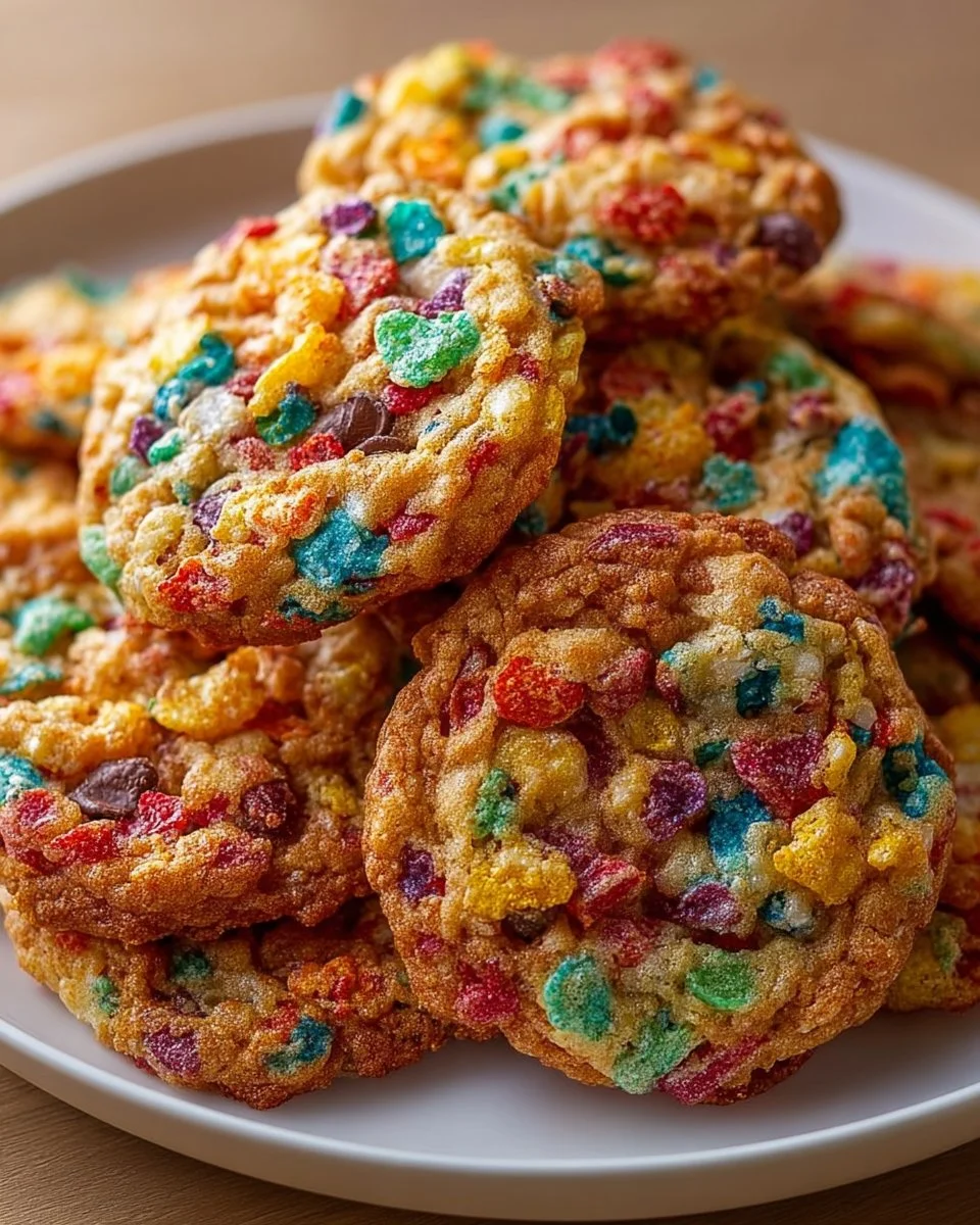 Fruity Pebbles Cookies