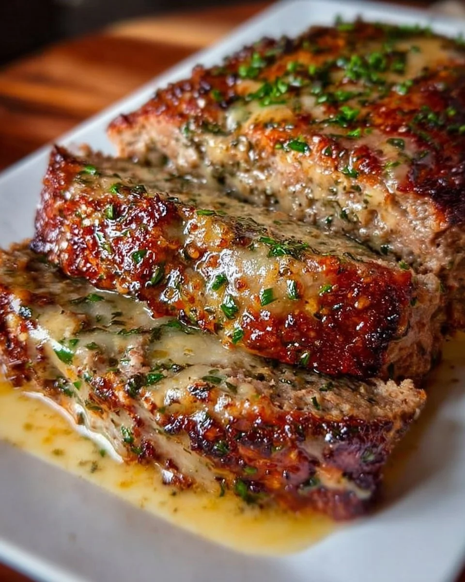 Garlic Parmesan Meatloaf