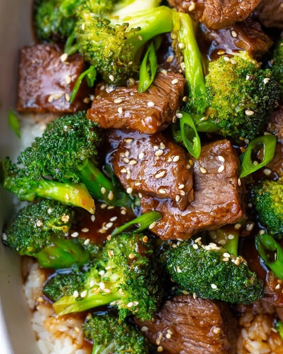 Healthy Beef and Broccoli