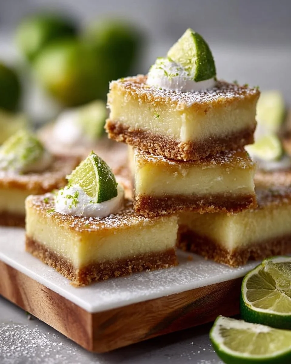 Key Lime Pie Bars