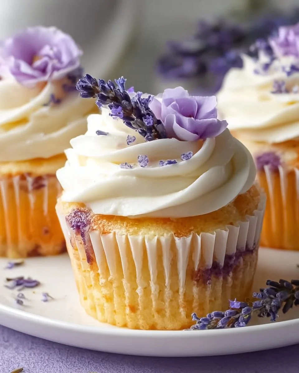 Lavender Honey Cupcakes: Your Sweet Floral Escape Awaits