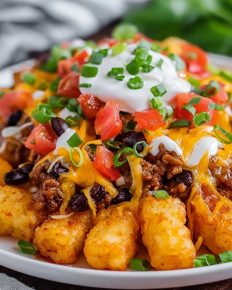 Mexican Tater Tot Casserole