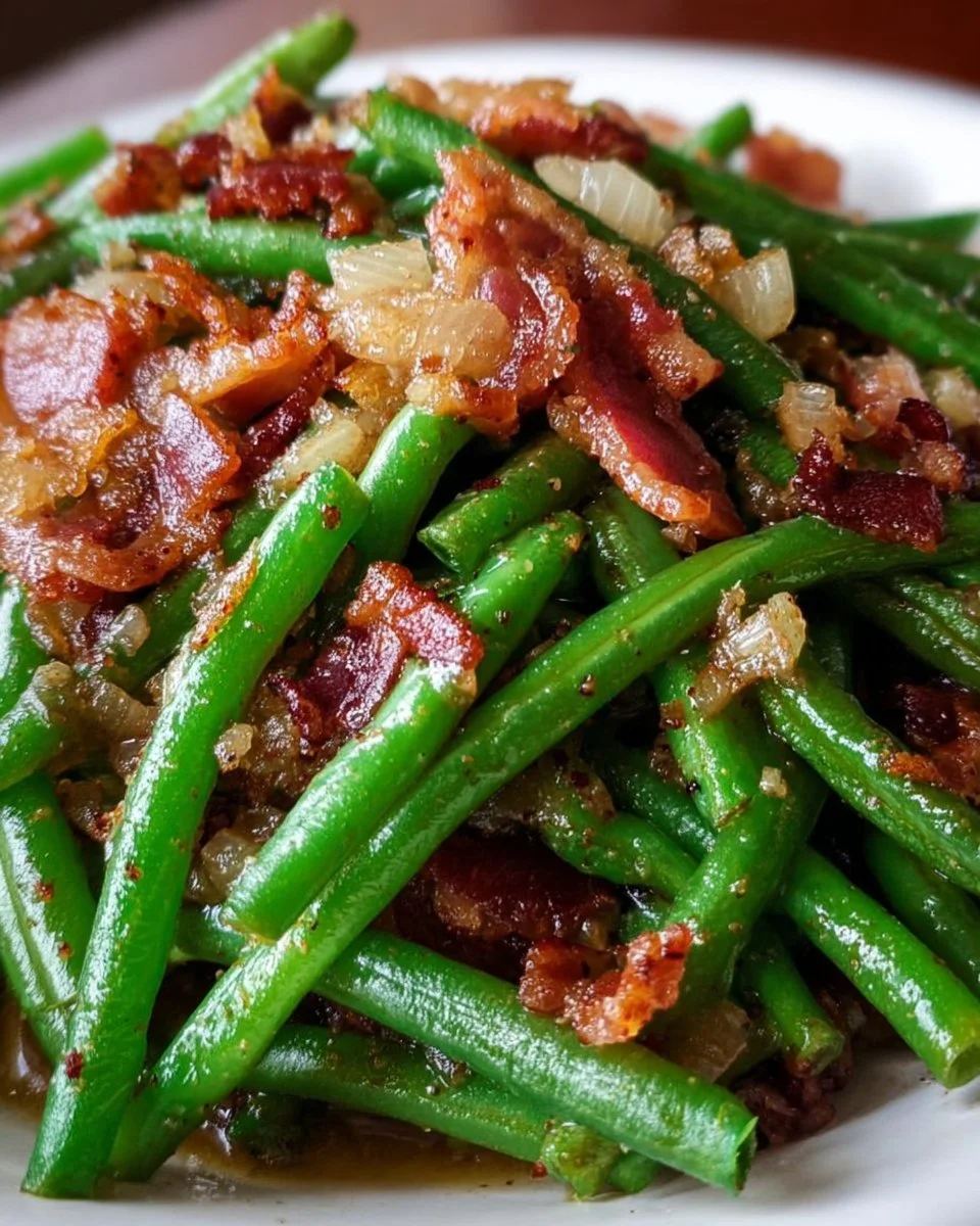 Southern Bacon and Green Beans