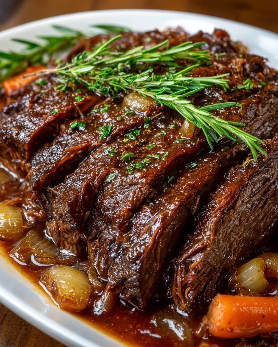 Tender Braised Beef Brisket