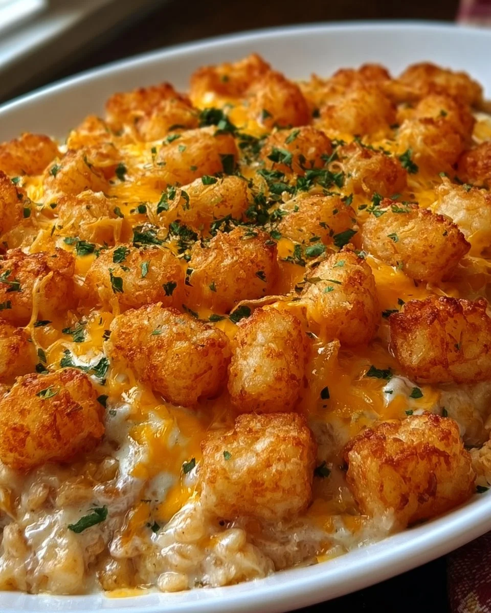 Chicken Tater Tot Casserole