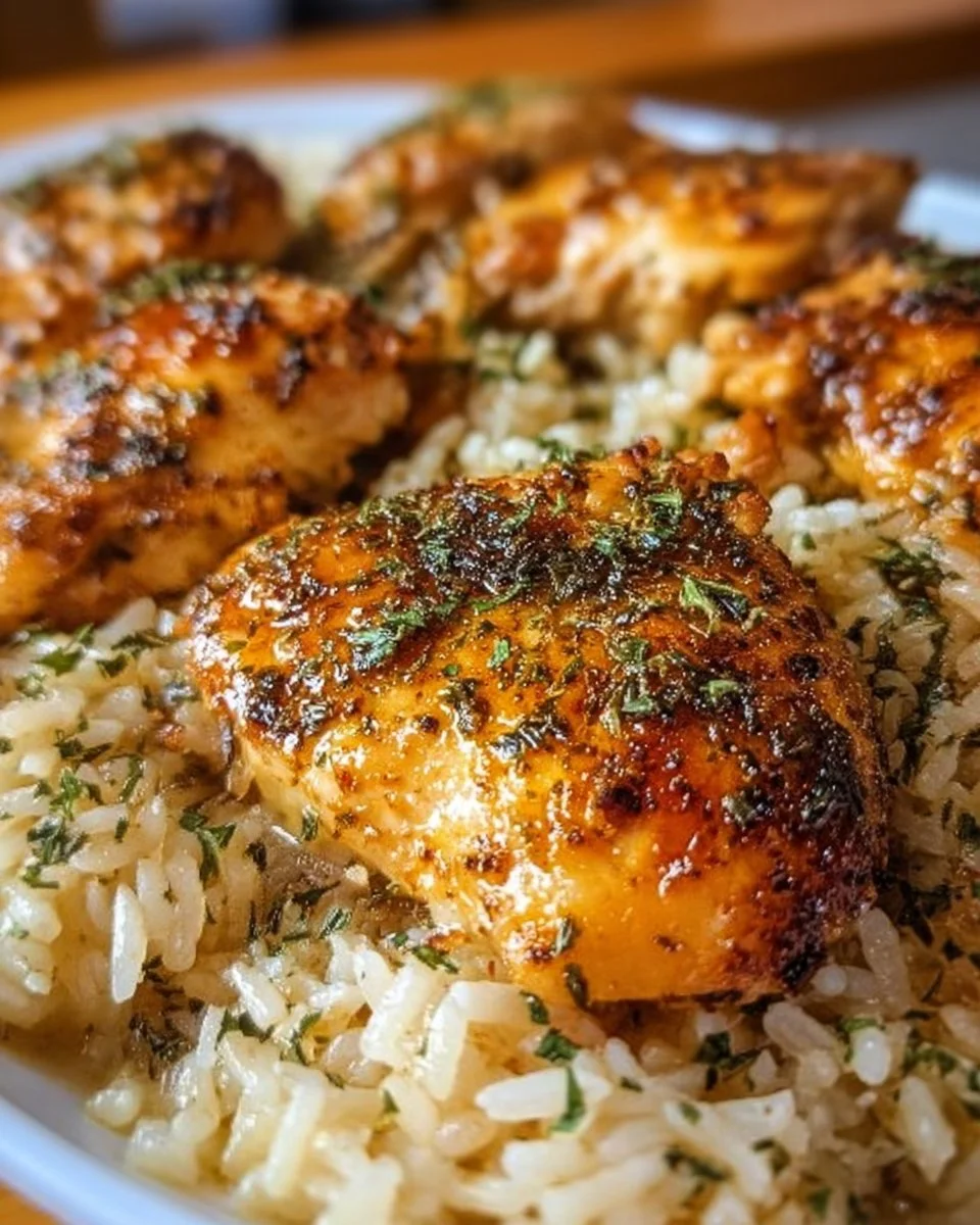 Forgotten Chicken and Rice