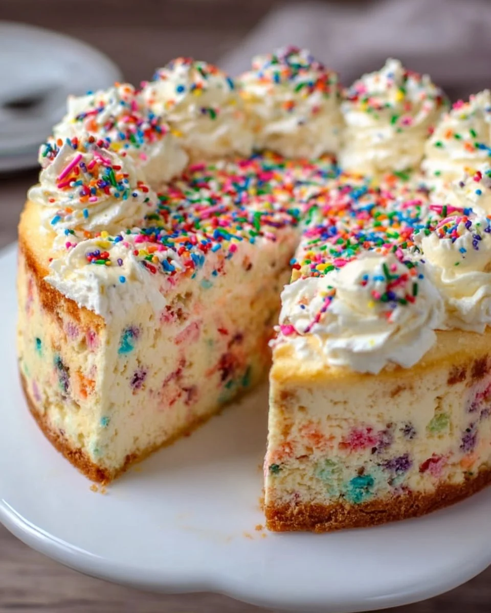 Funfetti Cheesecake Cake