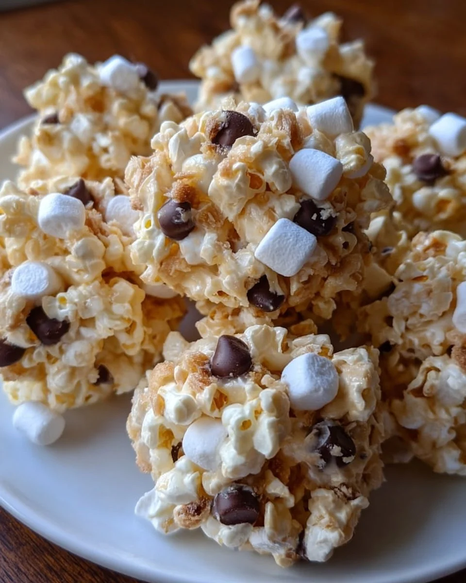 S’mores Popcorn Balls